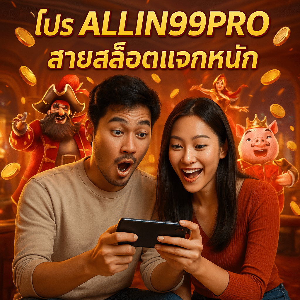 โปร ALLIN99PRO สายสล็อตแจกหนัก
