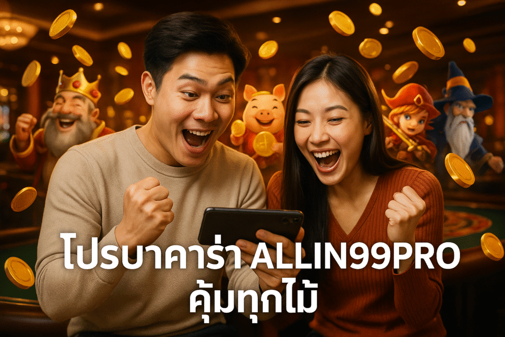 โปรบาคาร่า ALLIN99PRO คุ้มทุกไม้